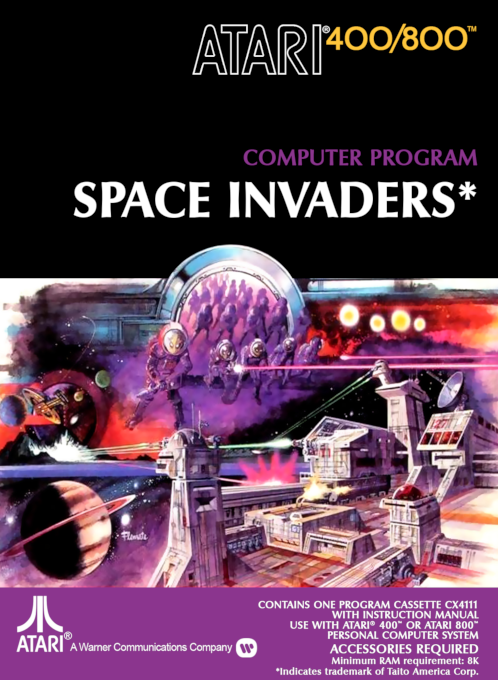 Space Invaders box art