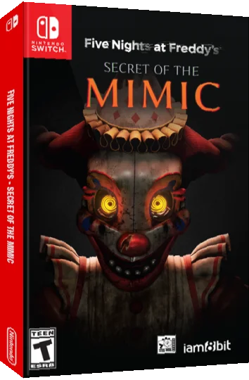 Five Nights at Freddy's : Secret of the Mimic — box-3D (US)