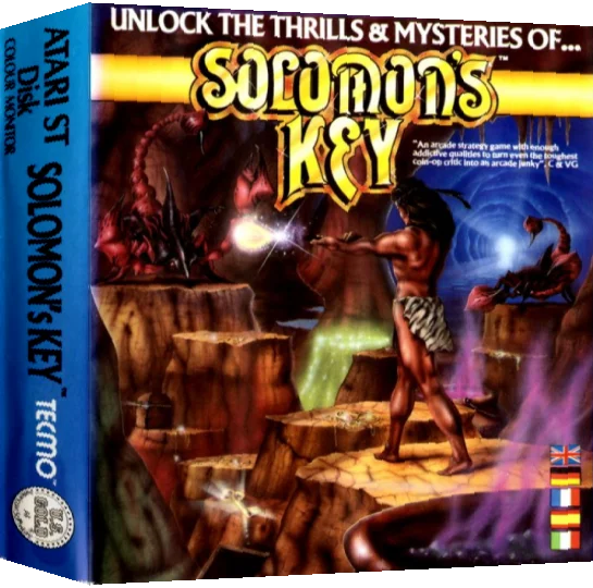 Solomon's Key — box-3D (EU)