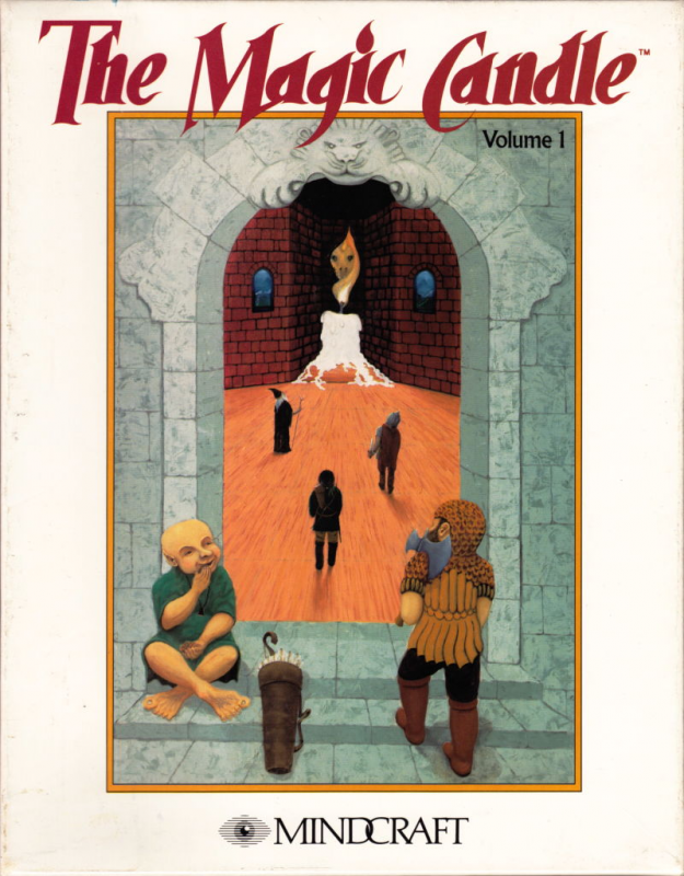 Magic Candle, The box art