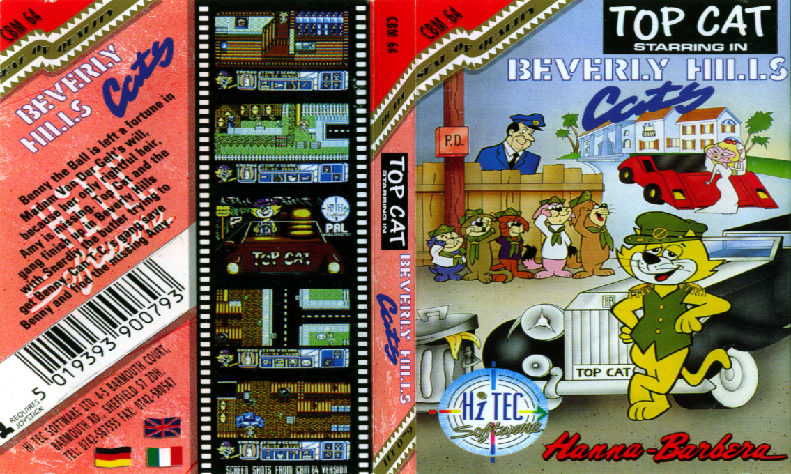 Top Cat - Beverly Hills Cats — box-texture (EU)