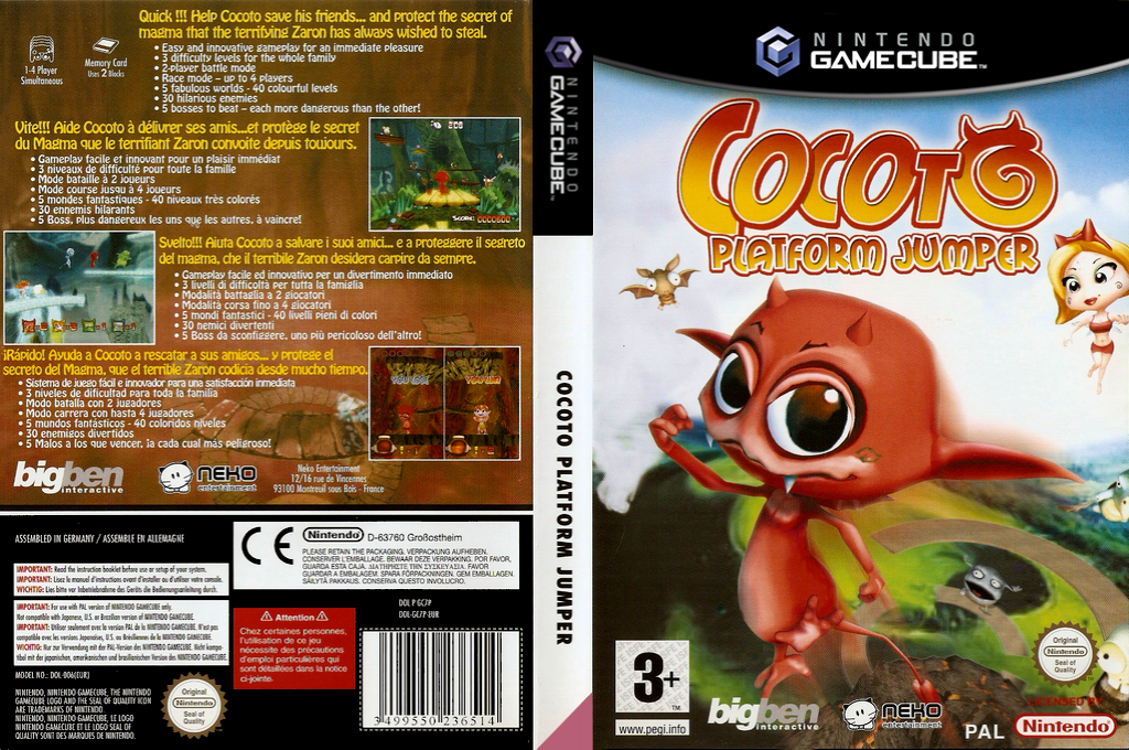 Cocoto Platform Jumper — box-texture (EU)