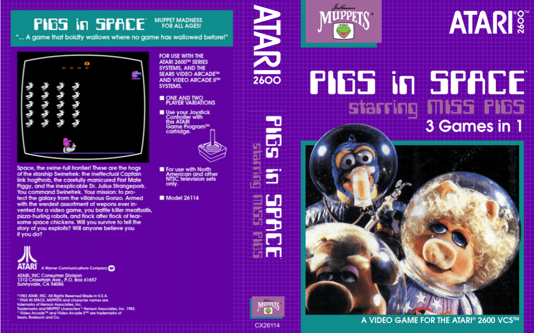 Pigs In Space Starring Miss Piggy — box-texture (US)