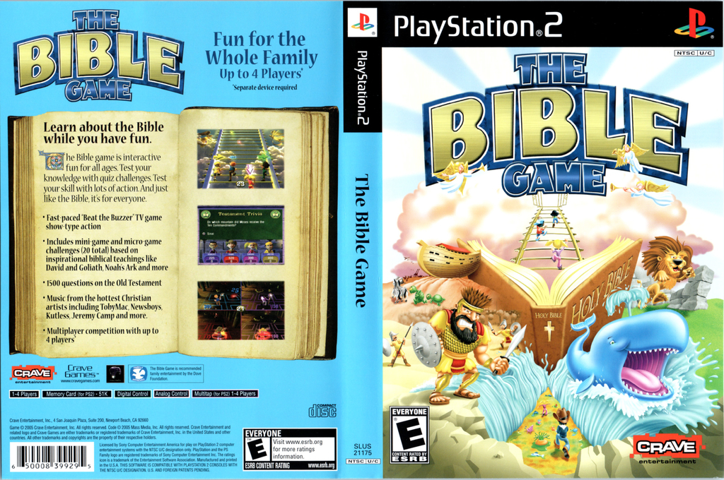 Bible Game, The — box-texture (US)