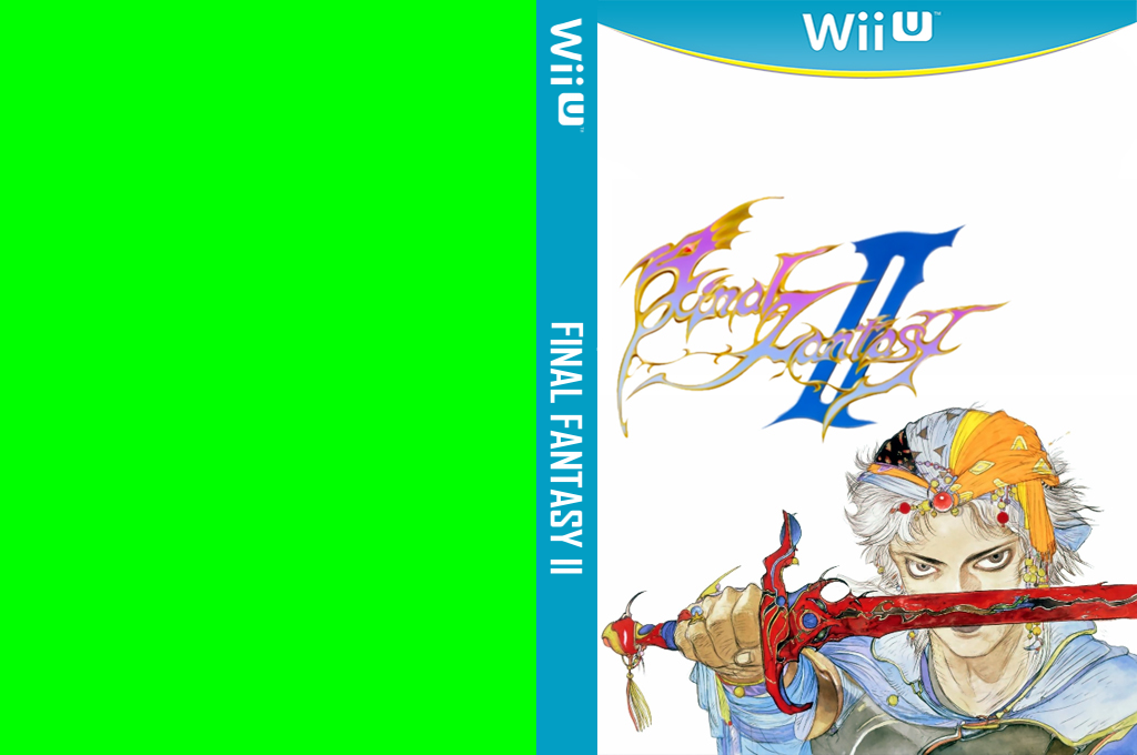 Final Fantasy II — box-texture (JP)