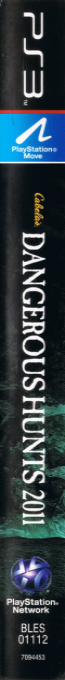 Cabela's Dangerous Hunts 2011 — box-2D-side (SP)