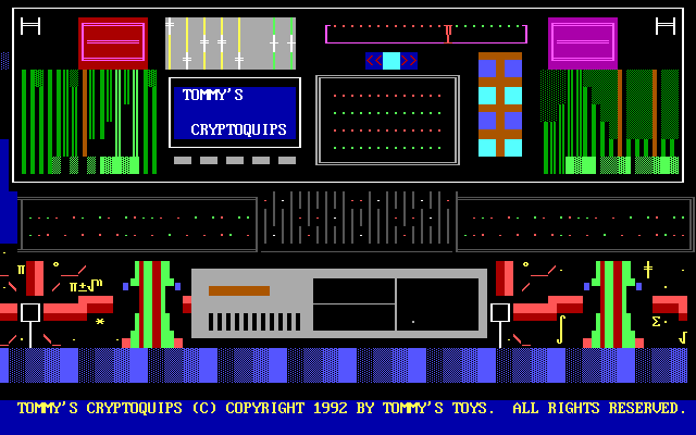Tommy's Cryptoquips box art