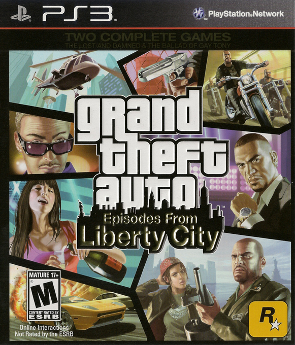 Grand Theft Auto - Episodes from Liberty City box art