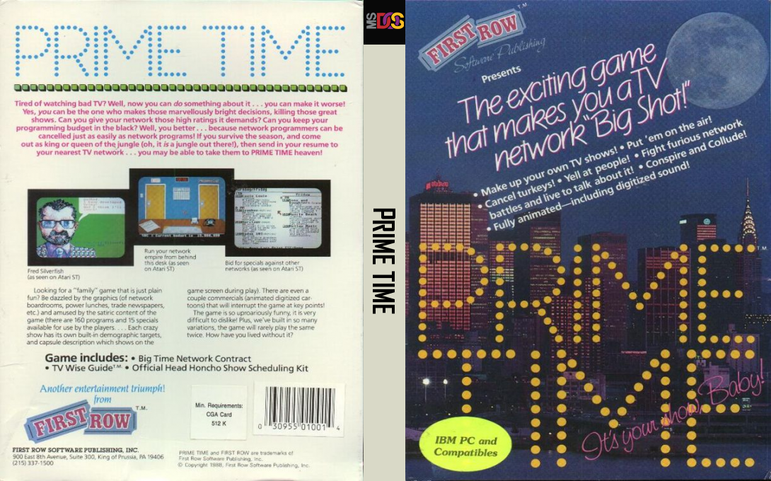 Prime Time — box-texture (US)