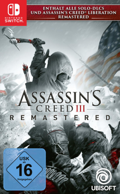 Assassin's Creed 3 Remastered — box-2D (DE)