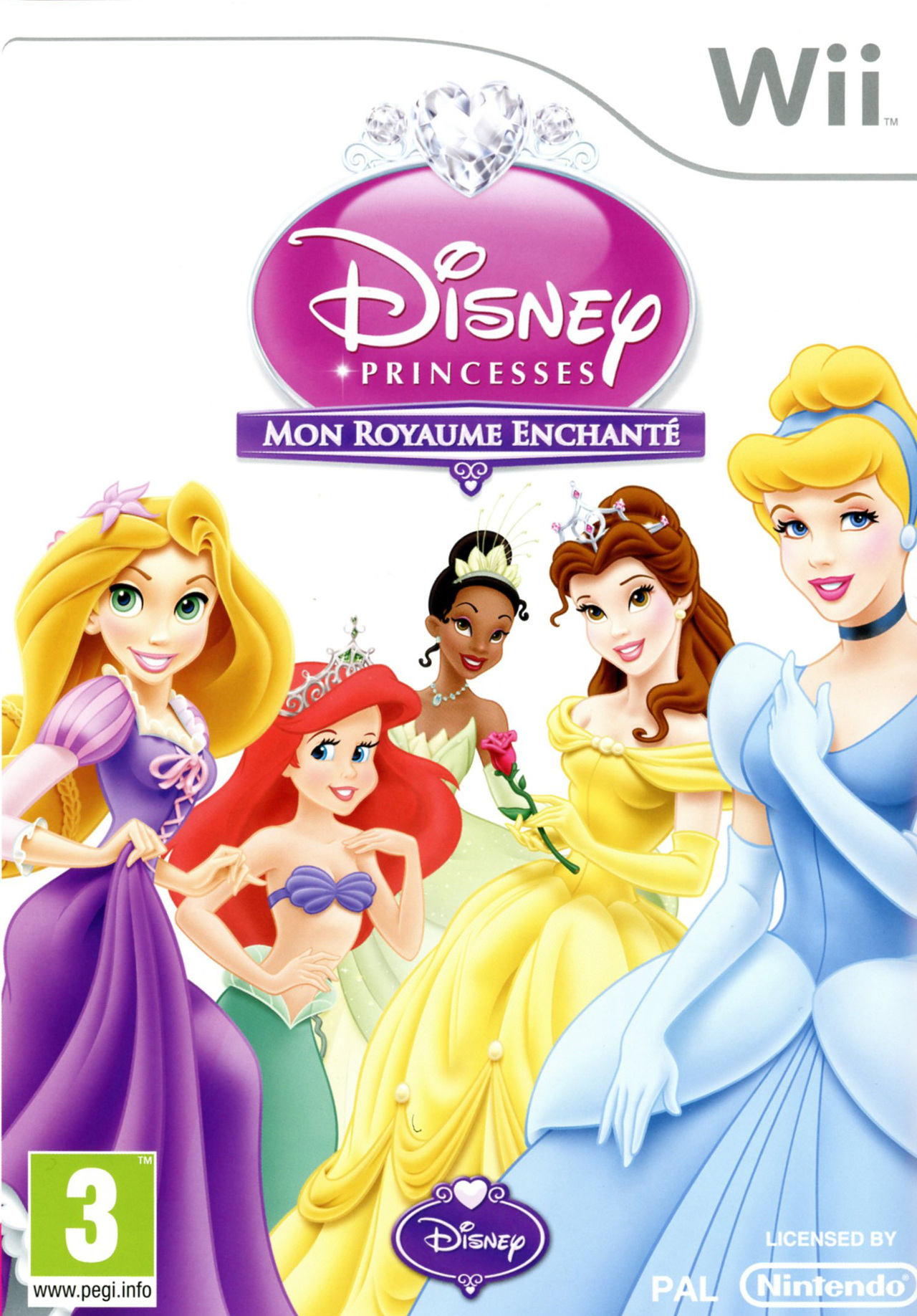 Disney Princesses - Mon Royaume Enchanté — box-2D (FR)