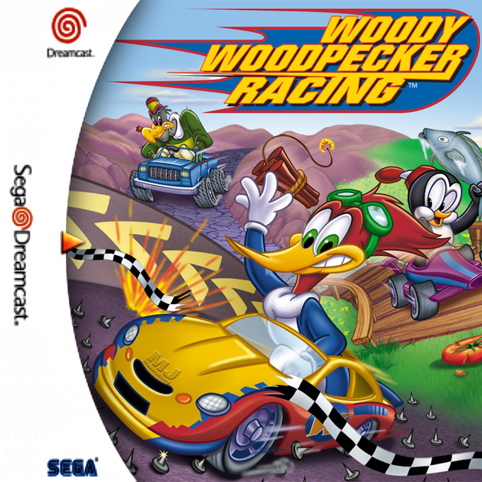 Woody Woodpecker Racing box art