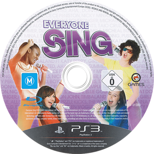 Everyone Sing — support-texture (EU)