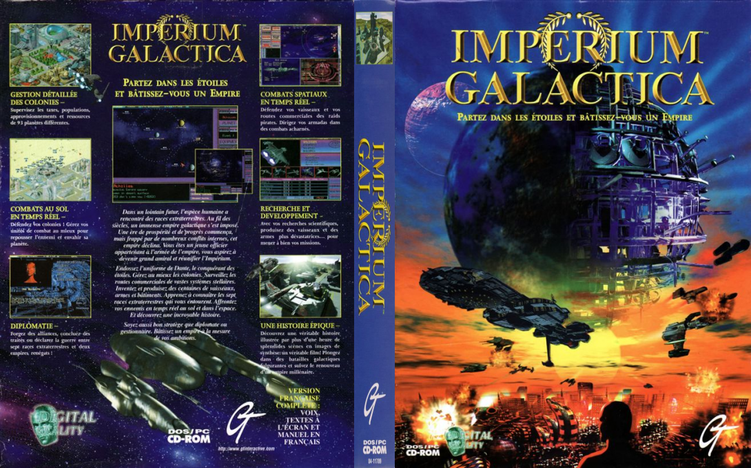 Imperium Galactica — box-texture (FR)