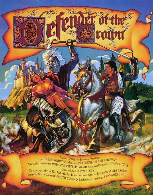 Defender Of The Crown box art