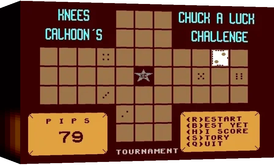 Chuck-a-luck Challenge — box-3D (WOR)
