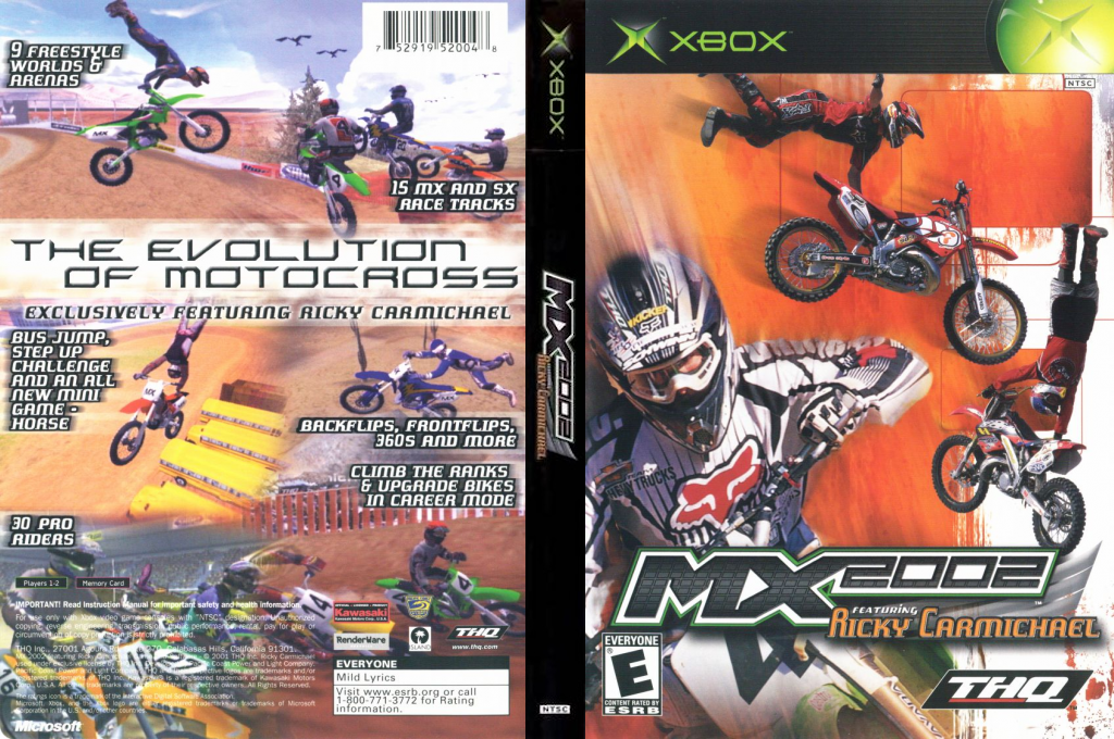 Mx 2002 Featuring Ricky Carmichael — box-texture (US)