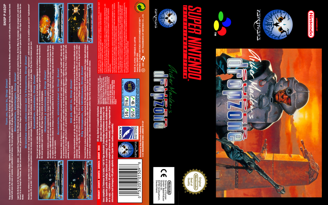 Archer Maclean's Super Dropzone — box-texture (EU)