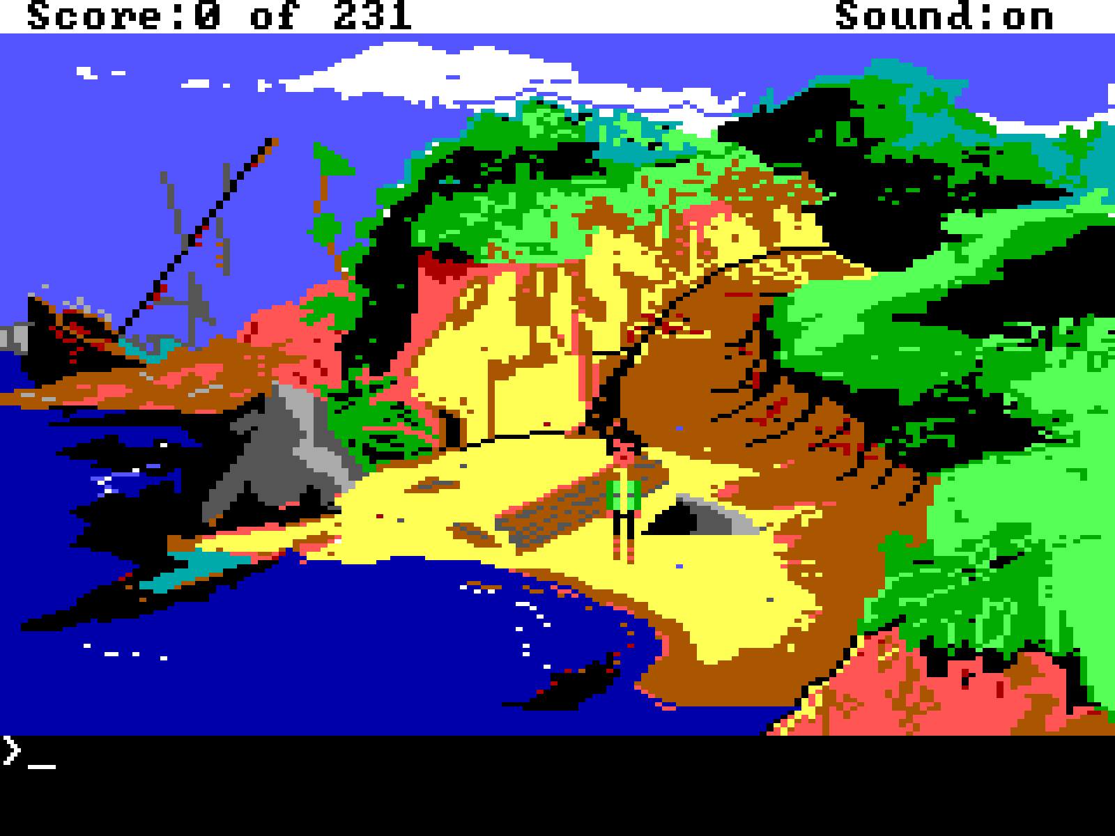 King's Quest VI AGI Demake — ss (WOR)