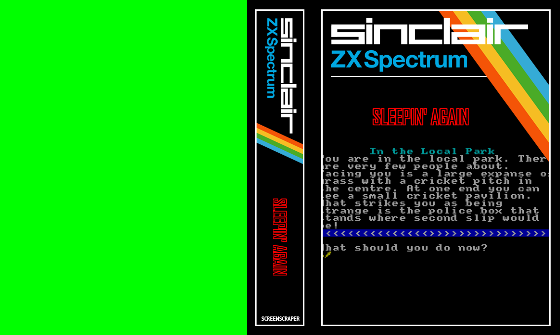 Sleepin' Again — box-texture (SS)
