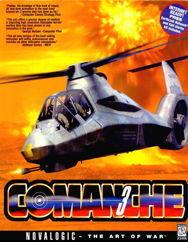Comanche 3 box art