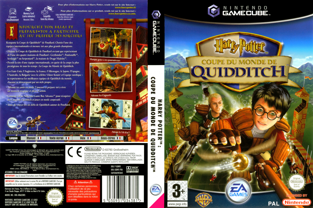 Harry Potter - Quidditch World Cup — box-texture (FR)