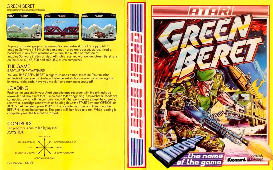 Green Beret — box-texture (EU)