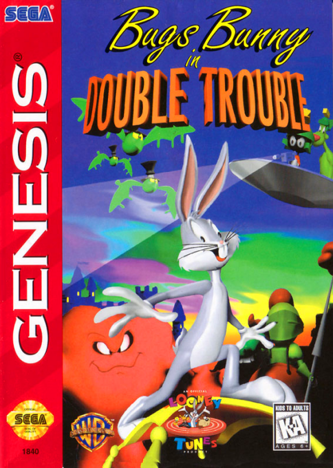 Bugs Bunny In Double Trouble box art