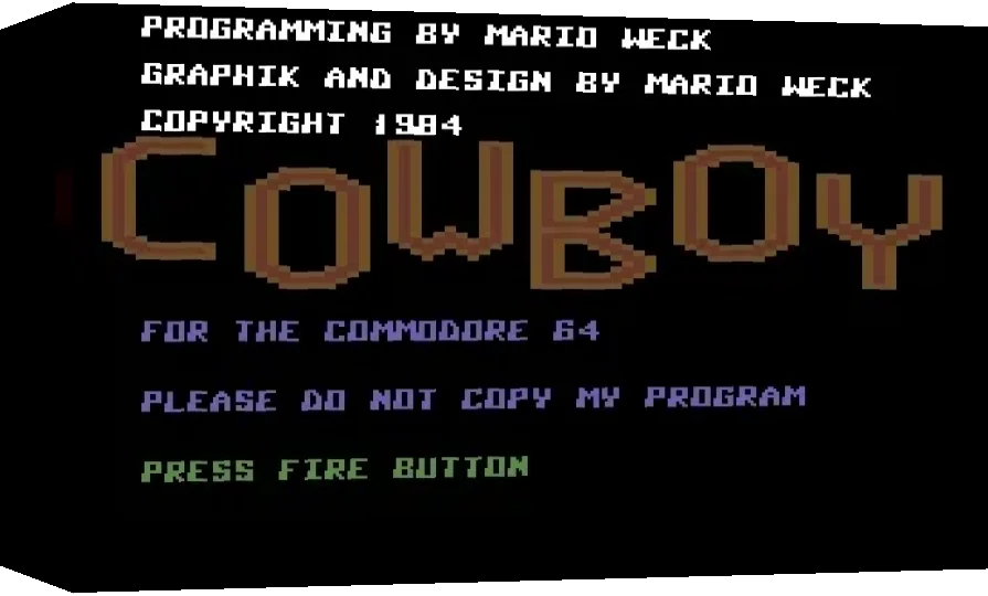 Cowboy — box-3D (WOR)