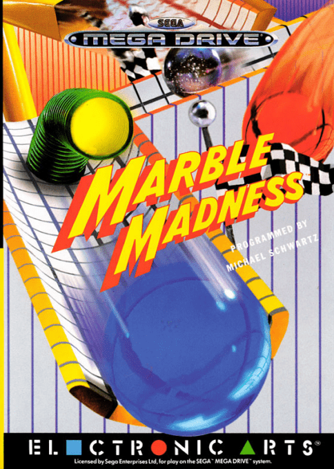 Marble Madness — box-2D (EU)