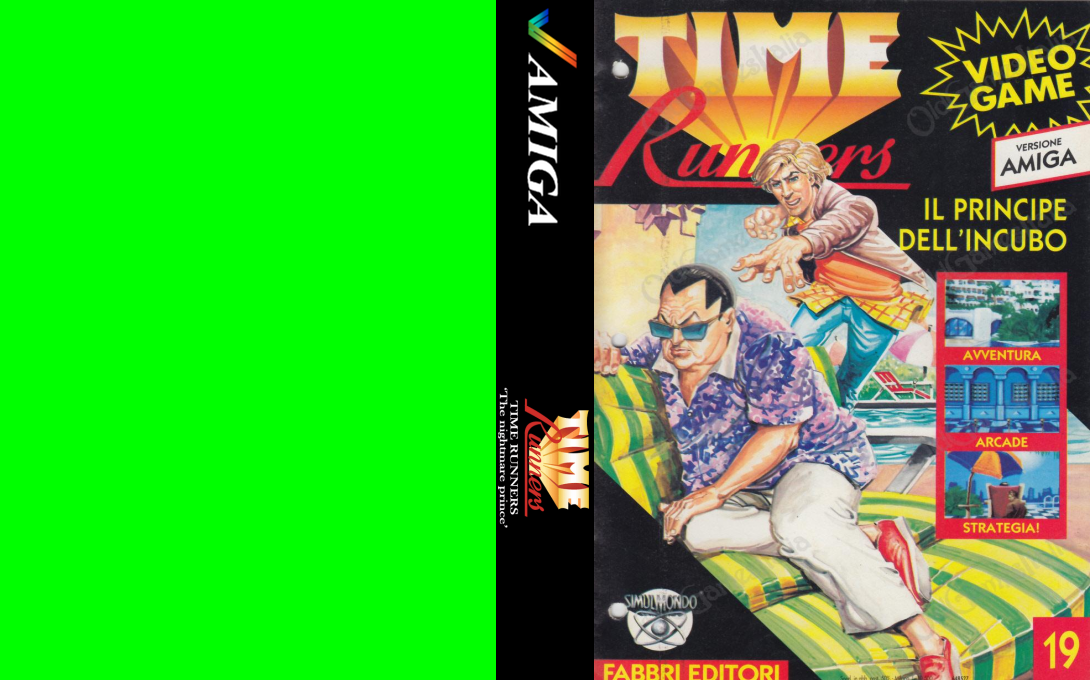 Time Runners 19 - The Nightmare Prince — box-texture (IT)