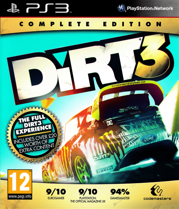 Dirt 3 - Complete Edition box art