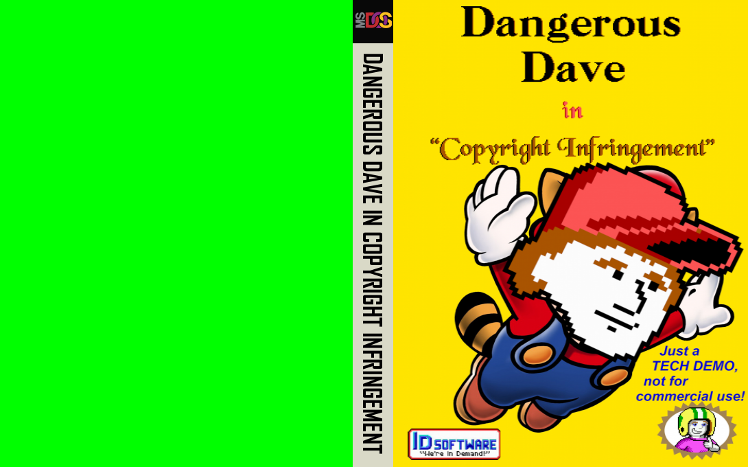 Dangerous Dave in Copyright Infringement — box-texture (WOR)