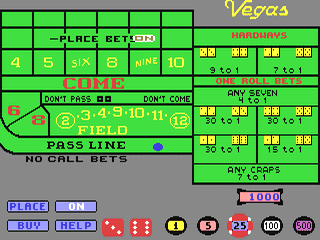 Vegas Craps — ss (WOR)