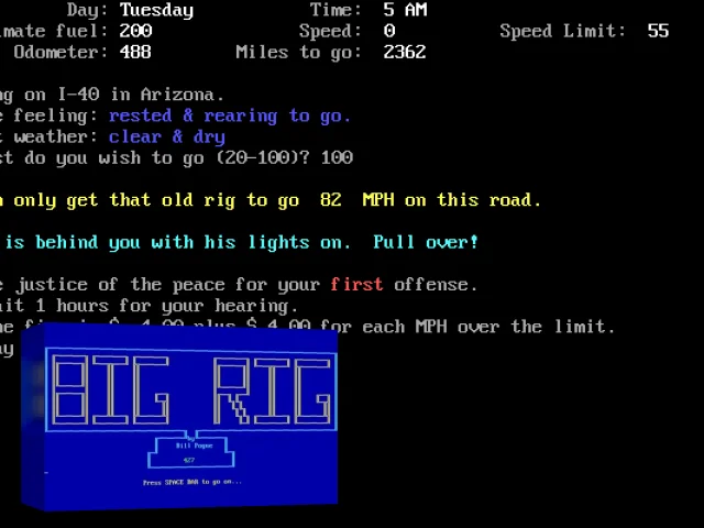 Big Rig — mixrbv2 (WOR)