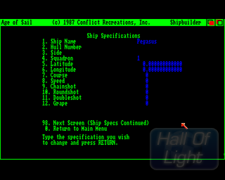 Age of Sail — ss (WOR)