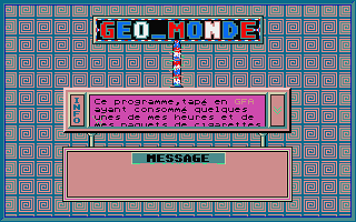 Géo Monde — sstitle (WOR)
