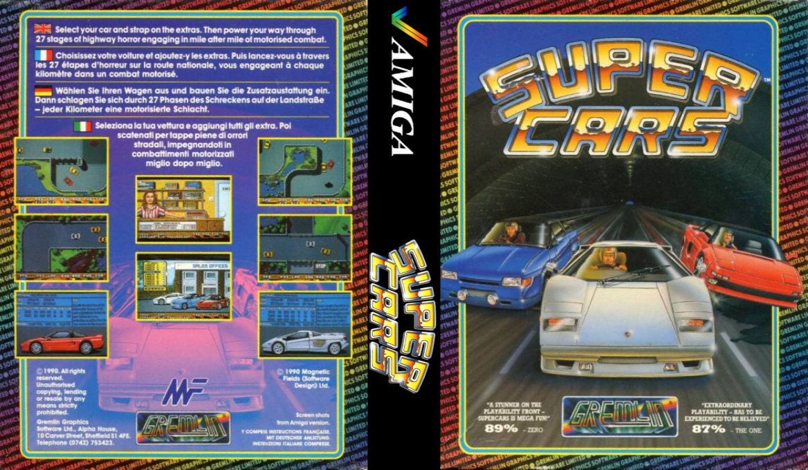 Super Cars — box-texture (EU)