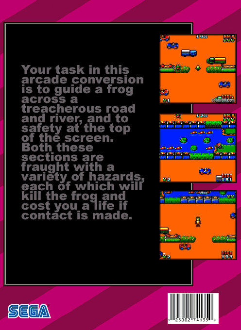 Frogger — box-2D-back (US)