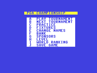 Championship Golf — ss (WOR)