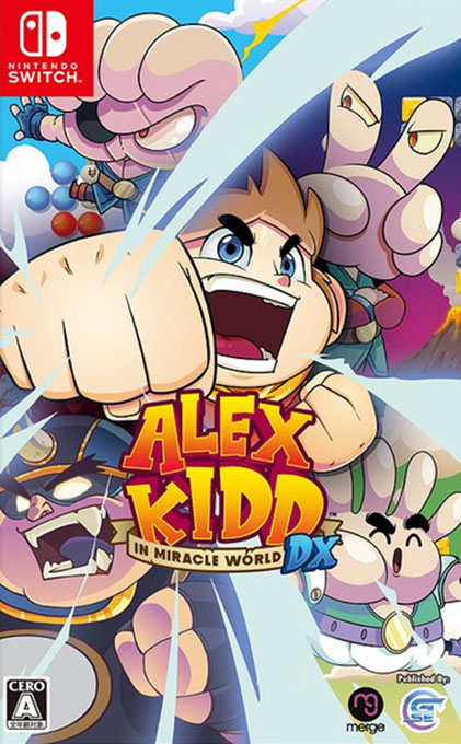 Alex Kidd in Miracle World DX — box-2D (JP)