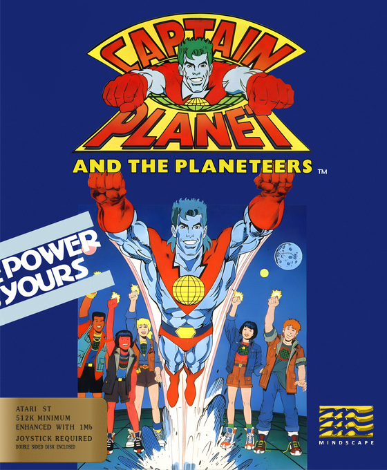 Captain Planet And The Planeteers box art