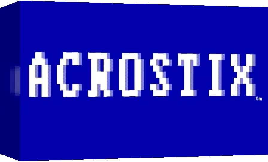Acrostix — box-3D (WOR)