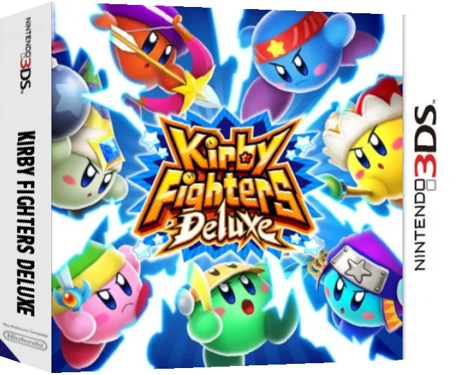 Kirby Battle Deluxe! — box-3D (EU)