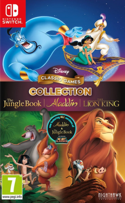 Disney Classic Games Collection - The Jungle Book, Aladdin and The Lion King — box-2D (EU)