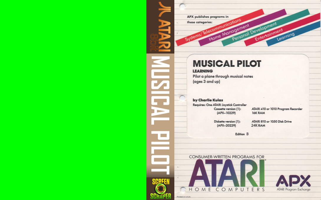 Musical Pilot — box-texture (US)