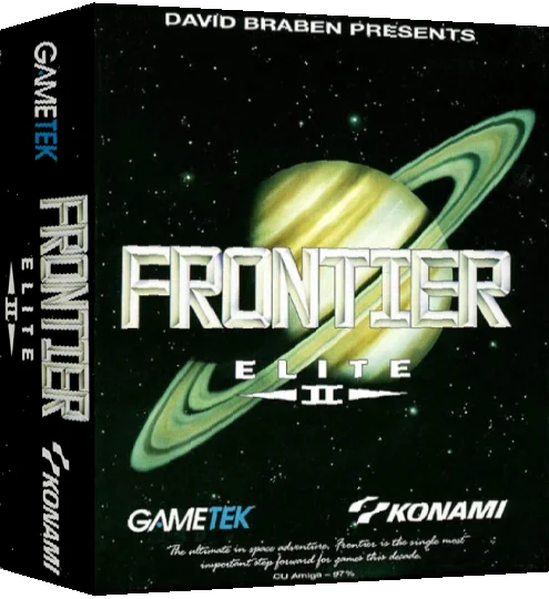 Frontier - Elite 2 — box-3D (EU)
