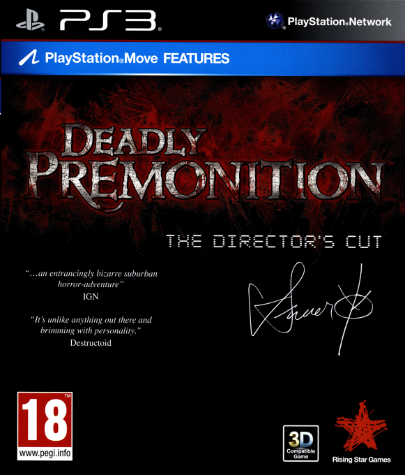 Deadly Premonition - The Director's Cut — box-2D (EU)