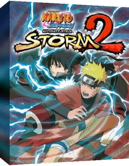 Naruto Shippuden - Ultimate Ninja Storm 2 — box-3D (EU)