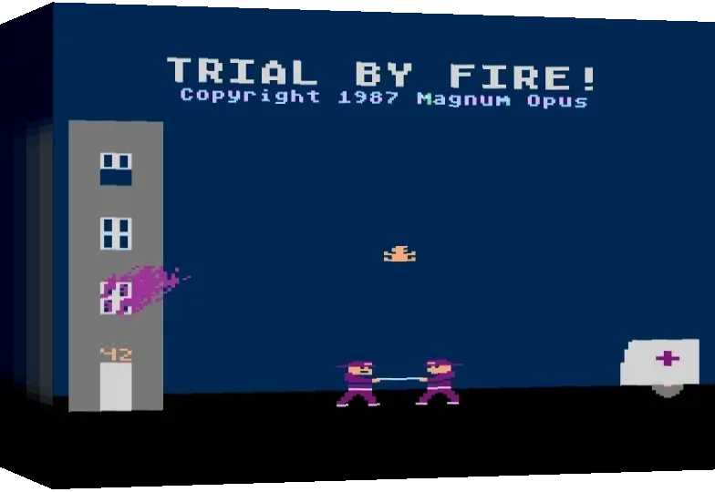 Trial by Fire! — box-3D (WOR)